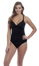 Load image into Gallery viewer, Remix Black UW Padded Convertible Plunge Suit,, Pre-Order D Cup to H Cup
