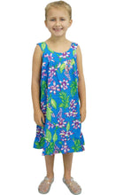 Load image into Gallery viewer, Girls Dress Tahiti, More Prints, Sizes 2 - 14
