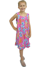 Load image into Gallery viewer, Girls Dress Tahiti, More Prints, Sizes 2 - 14
