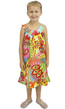 Load image into Gallery viewer, Girls Dress Tahiti, More Prints, Sizes 2 - 14
