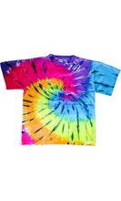 Load image into Gallery viewer, Kids Unisex Tie Dye T-Shirt, Sizes 2-12
