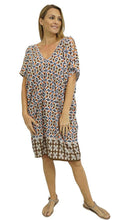 Load image into Gallery viewer, Rayon Dress Drifter, More Print
