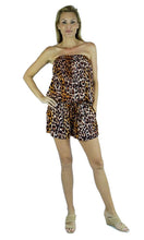 Load image into Gallery viewer, Rayon Jumpsuit Short Leopard, More Colours
