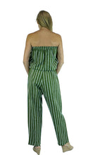 Load image into Gallery viewer, Rayon Jumpsuit Long Bandeau New Stripes, More Colours
