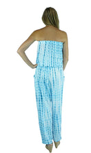 Load image into Gallery viewer, Rayon Jumpsuit Long Bandeau Waterglass, More Colours
