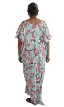 Load image into Gallery viewer, Rayon Kaftan Long Mykonos Lyrebird, More Colours
