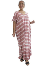 Load image into Gallery viewer, Rayon Kaftan Long Mykonos Sibori, More Colours
