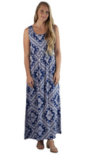 Load image into Gallery viewer, Rayon Dress Santorini, More Prints
