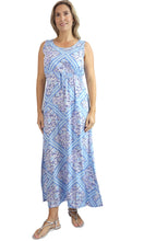 Load image into Gallery viewer, Rayon Dress Santorini, More Prints
