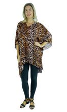 Load image into Gallery viewer, Rayon Tunic Short Leopard, More Colours
