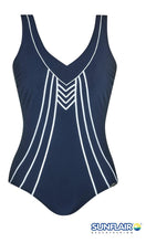 Load image into Gallery viewer, Full Piece Tummy Control Californian Blue, Pre-Order B cup to E Cup
