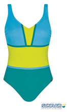 Load image into Gallery viewer, Full Piece Shapewear Turquoise Lightness, Pre-Order B Cup to E Cup

