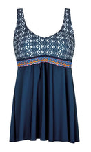 Load image into Gallery viewer, Tankini Set Skirted Latin Art, Pre-Order B Cup to E Cup
