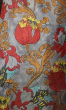 Load image into Gallery viewer, Silk Kurta Kaftan Art Deco Floral
