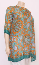 Load image into Gallery viewer, Silk Kurta Kaftan Istanbul Paisley, More Colours
