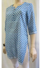 Load image into Gallery viewer, Cotton Kurta White Print
