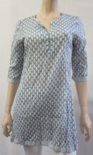 Load image into Gallery viewer, Cotton Kurta White Print
