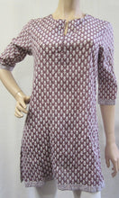 Load image into Gallery viewer, Cotton Kurta White Print

