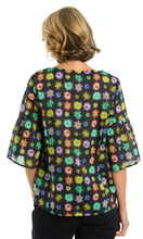 Load image into Gallery viewer, Cotton Blouse Flower Print, Sizes 10 - 18
