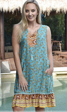 Load image into Gallery viewer, Rayon Dress Sea Glass
