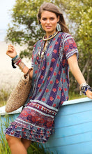 Load image into Gallery viewer, Rayon Dress Francis Botanic
