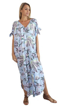 Load image into Gallery viewer, Rayon Kaftan Long Mykonos Lyrebird, More Colours
