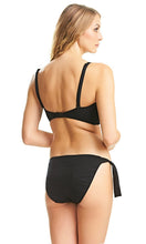 Load image into Gallery viewer, Ottawa Black UW Twist Bandeau Multiway Bikini Top, Pre-Order D Cup to G Cup
