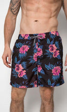 Load image into Gallery viewer, Swim Short Bold Hibiscus
