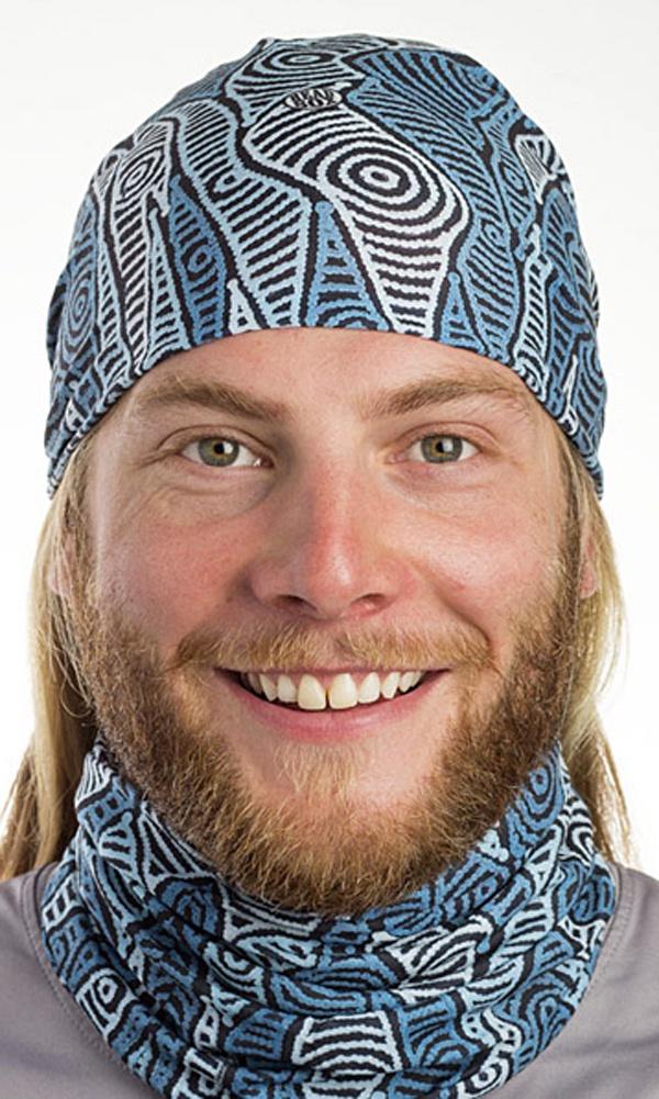 Aboriginal Art Headsox Mina Mina Dreaming