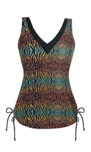 Load image into Gallery viewer, Full Piece Tummy Control Orange Verve

