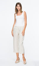 Load image into Gallery viewer, Linen Pants Cropped Pull On, More Colours
