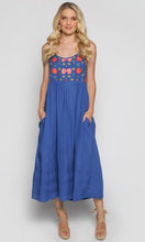 Load image into Gallery viewer, Cotton Dress Connie Fantasy Blue
