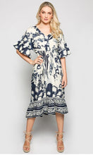 Load image into Gallery viewer, Cotton Dress Chantelle Venice Blue
