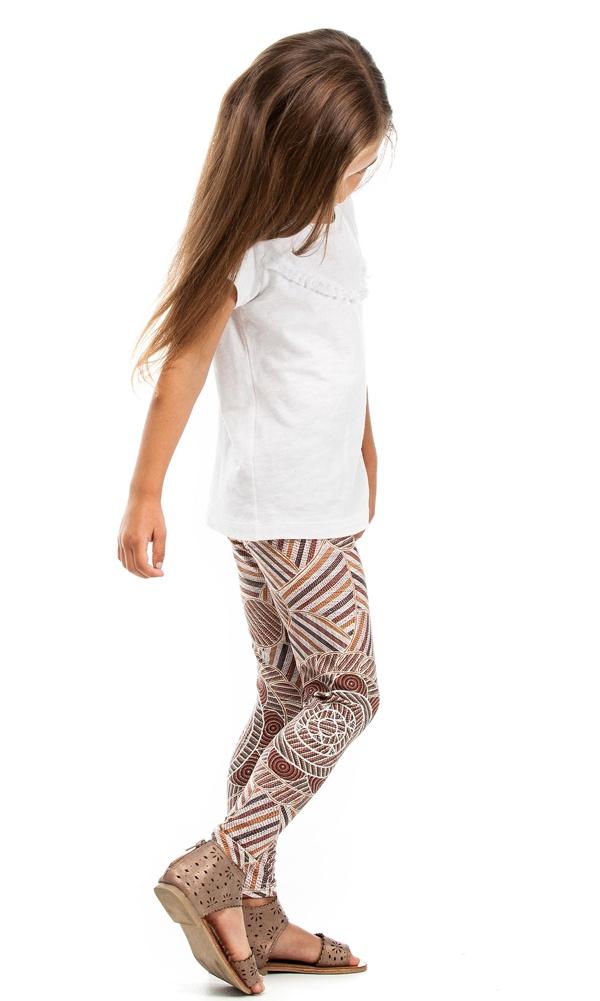 Aboriginal Art Kids Leggings Language Connection
