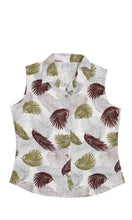 Load image into Gallery viewer, Bamboo Ladies Shirt Sleeveless Print, More Prints
