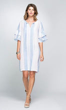 Load image into Gallery viewer, Linen Dress Stripe
