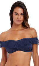 Load image into Gallery viewer, Marseille Twilight UW Bardot Bikini Top, Pre-Order D Cup to G Cup
