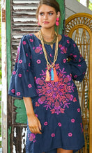 Load image into Gallery viewer, Cotton Dress Charvi Pina Colada
