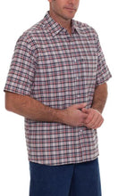 Load image into Gallery viewer, Cotton Shirt Seersucker Check
