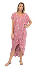 Load image into Gallery viewer, Rayon Kaftan Long Frilled Toga, More Prints &amp; Colours
