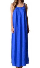 Load image into Gallery viewer, Rayon Dress Delta Long Plain Colours
