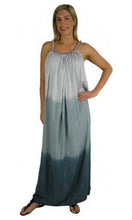 Load image into Gallery viewer, Rayon Dress Delta Long Dip Dye, More Colours
