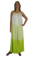 Load image into Gallery viewer, Rayon Dress Delta Long Dip Dye, More Colours
