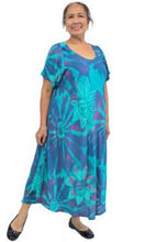 Load image into Gallery viewer, Rayon Dress Newport, More Prints &amp; Colours, Sizes 10-18

