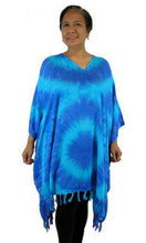 Load image into Gallery viewer, Rayon Cover Up V Neck Tie Dye, More Prints &amp; Colours
